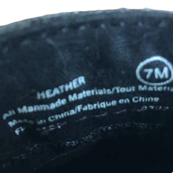 Cougar Storm Shoes Heather Size 7 Black Loafer Rain Shoe - Picture 6 of 6